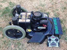 On some riding lawn mower models, the throttle control is entirely automatic and inside the mower. My Remote Control Lawn Mower Ford F150 Forum Community Of Ford Truck Fans