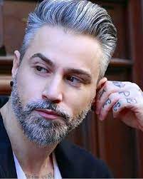 The Silverfox Look Cutthroatjacks Hair Haircut Hairday Hairwax Hairstyle Menshair Menstyle Ducktail Beard Beard Styles For Men Hair And Beard Styles