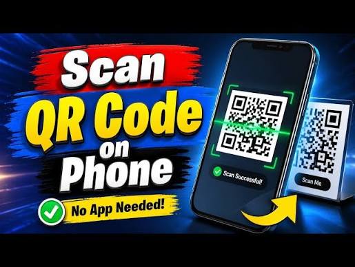 How to Scan QR Code on Your Phone Without Any App 📱 | Easy & Fast QR Scanner Guide