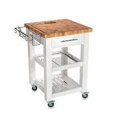 Chris Chris Pro Chef 24 Square Kitchen Island Work Station In White Rolling Kitchen Island Kitchen Furniture Butcher Block Kitchen