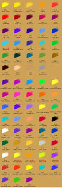 75 Valid Airbrush Color Chart