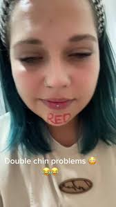 #doublechin #struggles #lipliner #red #theone