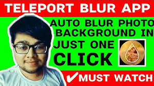Blur the background and make your photo look better than a dslr portrait! Autoblurapp Youtube
