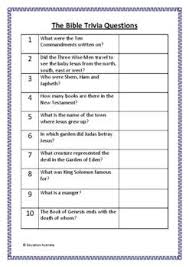 Pin On Bible Trivia Questions And Answers
