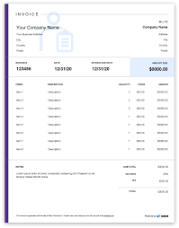 Create invoices in word, google docs, excel, sheets, pdf & more! Invoice Template Create Send Invoices Using Free Invoicing Templates