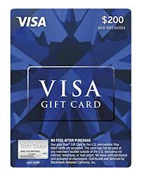 No, your gift card cannot be used for cash access at an atm or bank branch, and it cannot be used to get cash back when you make a purchase. Amazon Com 200 Visa Gift Card Plus 6 95 Purchase Fee Gift Cards