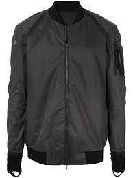 Devoa Devoa Arm Pocket Bomber Jacket Black Devoa Cloth Pocket Bomber Jacket Bomber Jacket Black Bomber Jacket