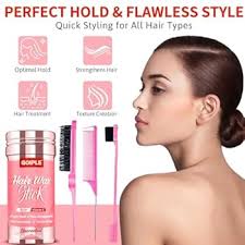 Hair Wax Stick Womens Long-Lasting Styling Wax Smoothing & Slick Stick for  Women Hair Stick for Flyaways with Edge Brush, Bristle Brush & Hair  Comb(Unscented 2.64 oz) : Amazon.ie