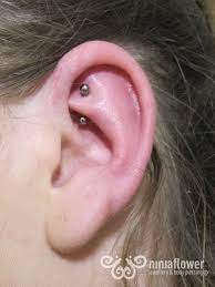 Rook Piercing Featuring Implant Grade Titanium Post And Ball Ends Rook Rookpiercing Earpiercings Piercings Bod Rook Piercing Ear Piercings Body Piercing