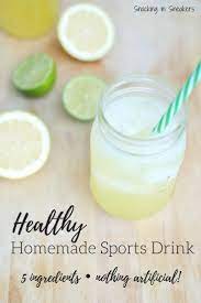 Homemade Natural Electrolyte Drink Recipe Homemade Sports Drink Homemade Electrolyte Drink Sports Drink Recipe