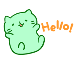 Mitchiri Neko Pastel Color 2 By Dc Archives Co Ltd Pastel Colors Love Stickers Sticker Set