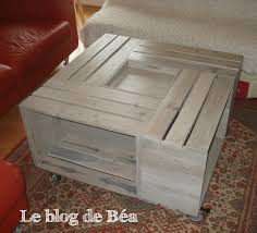 Tapis, canapé en palettes avec coussins et baie vitrée avec rideaux transparents. Pas A Pas Table Basse Bar Le Blog De Bea