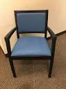 Pre-Owned Global "Beach" Solid Wood Guest Chair