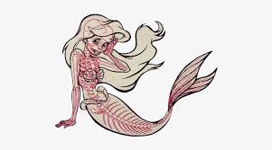 Tumblr Mermaid Png Cartoon Mermaid Tail Draw 500x389 Png Download Pngkit