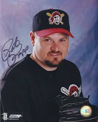 Autographed 8x10 PAT RAPP Pittsburgh Pirates photo w/COA