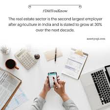 The Real Estate Sector Is The Second Largest Employer After Agriculture In India And Is Slated To Grow At 30 Ove Agriculture In India Employment Finance Guide