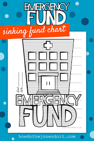 emergency fund chart how do the jones do it