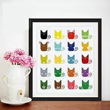 Vintage art cross stitch pattern by cross stitch collectibles finished sizes (approximate) 14 count: Cat Cross Stitch Kit Sew Homegrown