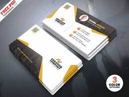 Apr 23, 2020 · with a business card in hand mockup, you take the photorealistic presentation to new heights immediately. Clean Corporate Business Card Template Psd Psdfreebies Com
