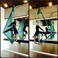 Aerial Yoga Is So Elegant Aerial Yoga Aerial Yoga Poses Aerial Fitness