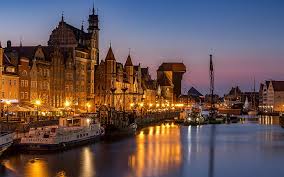 See more ideas about poland, gdansk, gdansk poland. Hd Wallpaper Poland Gdansk Port Night Lighting Architecture Building Exterior Wallpaper Flare