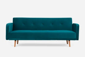 We love furniture that does double duty. Nathan Sofa Bed Deep Teal Velvet Castlery Australia