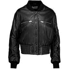 Iro Colombe Teddy Leather Bomber Jacket 430 Liked On Polyvore Featuring Outerwear Jack Leather Varsity Jackets Leather Flight Jacket Short Leather Jacket