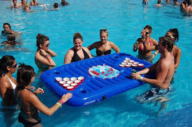 Inflatable Beer Pong Pool Beer Pong Beer Pong Float Pool