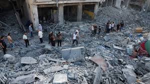 Israel says 'Gaza is burning' as it ...