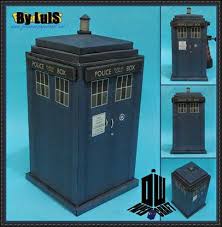 Doctor Who Tardis Ver 7 Free Papercraft Download Paper Models Paper Crafts Papercraft Download