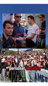 Charlie Kirk's Security Guards Gestured Hand Signals JUST BEFORE Attack  #charliekirk #Security | Michael Dean Shelton | Facebook