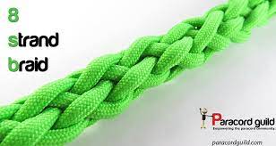 To begin, grab three strands in each hand. 8 Strand Round Braid Paracord Guild Paracord Braids Paracord Knots Paracord