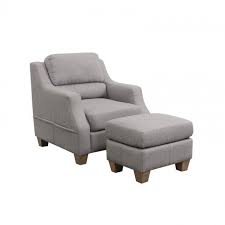 Conveniently stored beneath the chair is a pull out trundle that rises to. Farmhouse Modern Accent Chair W Ottoman By Accentrics Home Furniturepick