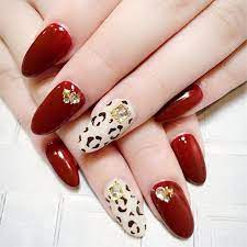 Cherry bomb is shown in medium square. Wholesale Press On Nail Cherry Acrylic Fake Nail Oval Wine Red False Nails 3d Lady Nail Art Manicure Tools With Glue False Nails Aliexpress