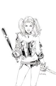 23 ideas for harley quinn coloring pages for adults.hone your concentration and colored pencils. Pin On Dc Characters Artists