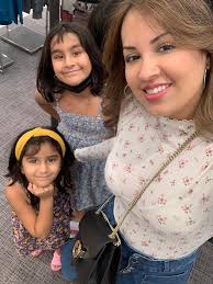 I cry every time she arrives, and I cry every time she leaves. Because each  time I see her, I feel a little more like myself, and each time she leaves,  I