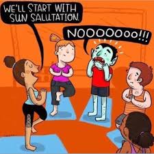 Pin By Rose Sutra On Funny Funny Yoga Memes Yoga Funny Yoga Cartoon