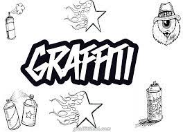 Write your word and color the elements ». Ausmalbilder Graffiti Graffiti Namen Ausmalbilder Ausmalen
