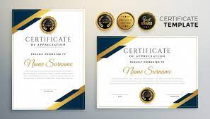 Completely online and free to personalize. Certificate Images Free Vectors Stock Photos Psd