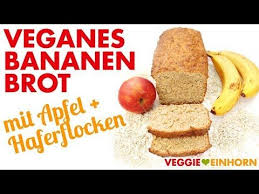 Saftiges Veganes Bananenbrot Mit Haferflocken Und Apfel Ohne Ei Einfach Lecker Und Schnell Rezept Mit Video Bananen Brot Haferflocken Bananenbrot