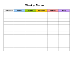 If you would like to see a different design, please comment below. Free Printable Weekly Planner Sample Template In Pdf Excel Print Weekly Planner