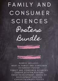 Bundle Includes What Is Family And Consumer Sciences Posterfamily And Consumer Sciences Career Cluster Post Science Poster Family And Consumer Science Science