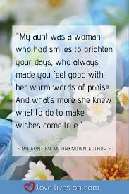 50 Funeral Poems For A Wonderful Aunt Aunt Quotes Niece Quotes Best Aunt Quotes