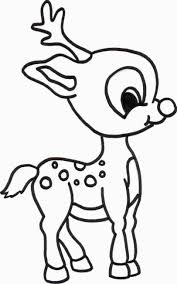 Cute Christmas Coloring Pages Rudolph Coloring Pages Deer Coloring Pages Christmas Coloring Sheets
