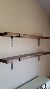 Free Shipping Walnut Shelf Complete Diy Kit Handmade Modern Industrial Decor Metal Shelf Brackets Floating Shelves Solid Wood Diy Wood Shelves Solid Wood Shelves Walnut Shelves