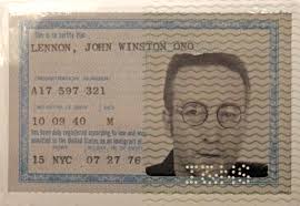 Immigration to the united states. Datei Lennon S Green Card Jpg Wikipedia