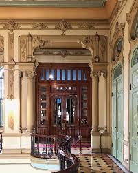 The Interior Of The Great Hall In Bangkhun Phrom Palace