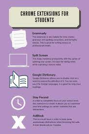 Chrome Extensions For Students Chrome Extensions Student Essay Writing