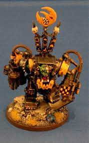 A small update on my ongoing epic ork army. Bad Moons Conversion Mega Armor Orks Warhammer 40 000 Bad Moon Warboss Gallery Dakkadakka Roll The Dice To See If I M Getting Drunk