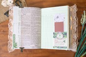 Junk Journal Victorian Garden Theme Altered Book Etsy Altered Books Junk Journal Lined Writing Paper